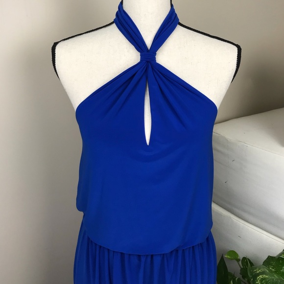 NWT Laundry by Shelli Segal Halter Jersey Dress - Picture 2 of 8